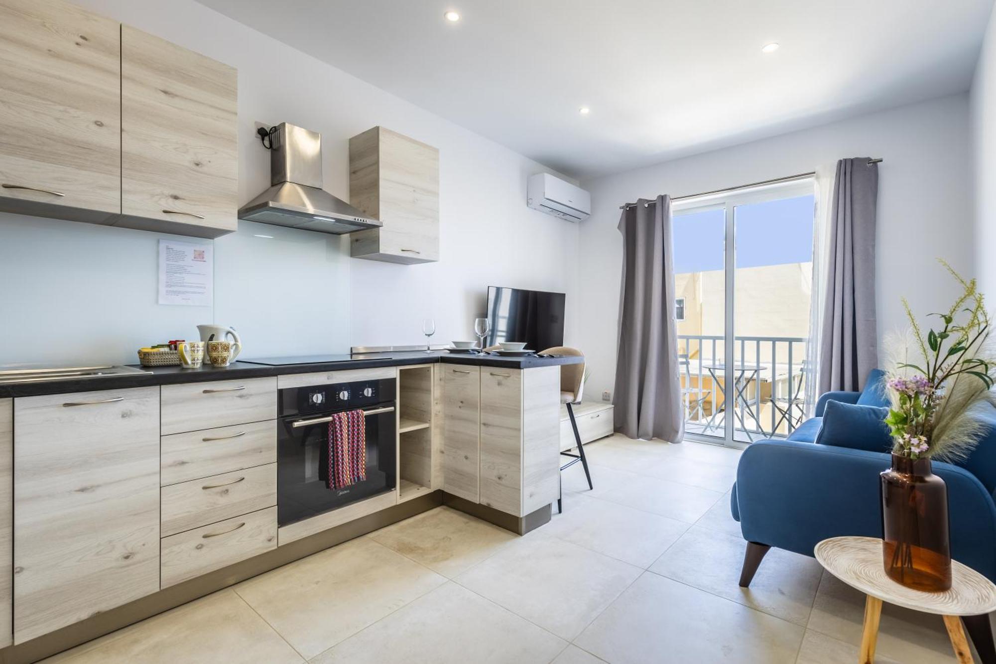 Ta Merilda Apartment 8 - 5Min Walk From St Julians San Ġwann Dış mekan fotoğraf